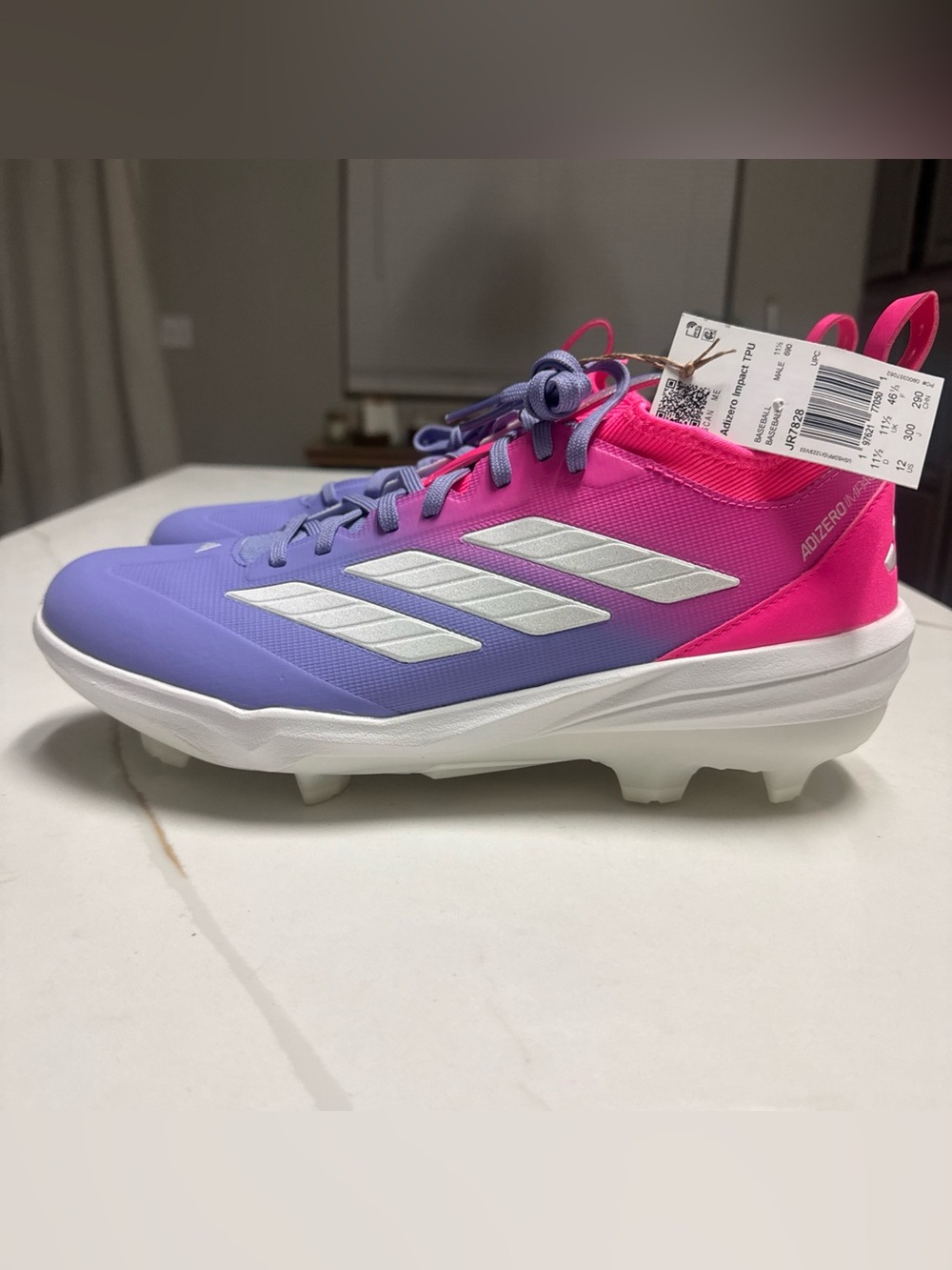 adidas Men’s Adizero Impact TPU Candy Baseball Cleats | JR7828 Size 12